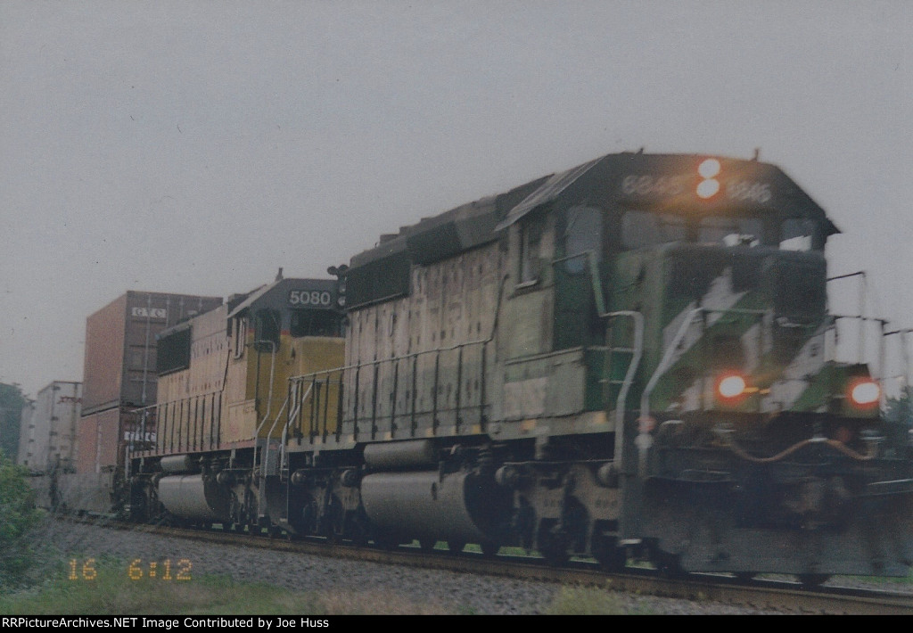 BNSF 6845 West